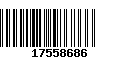 Código de Barras 17558686