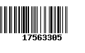 Código de Barras 17563305