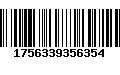 Código de Barras 1756339356354