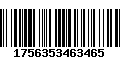 Código de Barras 1756353463465