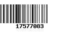 Código de Barras 17577083