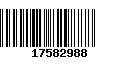 Código de Barras 17582988