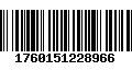 Código de Barras 1760151228966