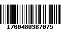 Código de Barras 1760480387075