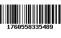 Código de Barras 1760558335489