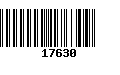 Código de Barras 17630