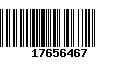 Código de Barras 17656467