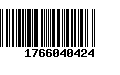 Código de Barras 1766040424