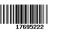 Código de Barras 17695222