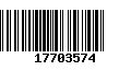 Código de Barras 17703574