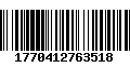 Código de Barras 1770412763518