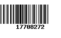 Código de Barras 17708272