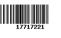 Código de Barras 17717221