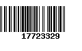 Código de Barras 17723329