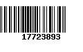 Código de Barras 17723893