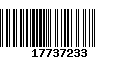 Código de Barras 17737233