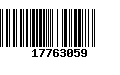 Código de Barras 17763059