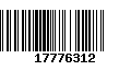 Código de Barras 17776312