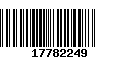 Código de Barras 17782249