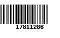 Código de Barras 17811286