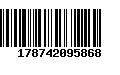 Código de Barras 178742095868