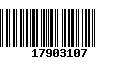 Código de Barras 17903107