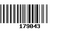 Código de Barras 179043