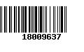 Código de Barras 18009637