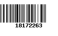 Código de Barras 18172263