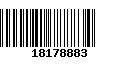 Código de Barras 18178883