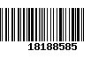 Código de Barras 18188585