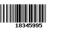 Código de Barras 18345995