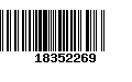 Código de Barras 18352269