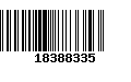 Código de Barras 18388335