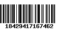 Código de Barras 18429417167462