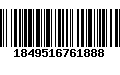 Código de Barras 1849516761888