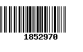 Código de Barras 1852970