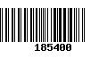 Código de Barras 185400