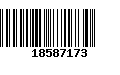 Código de Barras 18587173