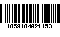 Código de Barras 1859184021153