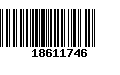 Código de Barras 18611746