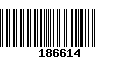 Código de Barras 186614