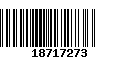 Código de Barras 18717273