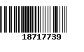 Código de Barras 18717739