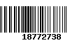 Código de Barras 18772738