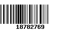 Código de Barras 18782769