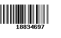 Código de Barras 18834697