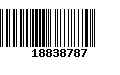 Código de Barras 18838787