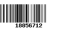 Código de Barras 18856712