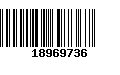 Código de Barras 18969736